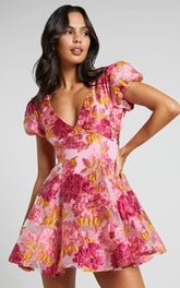 Brailey Jacquard Mini Dress