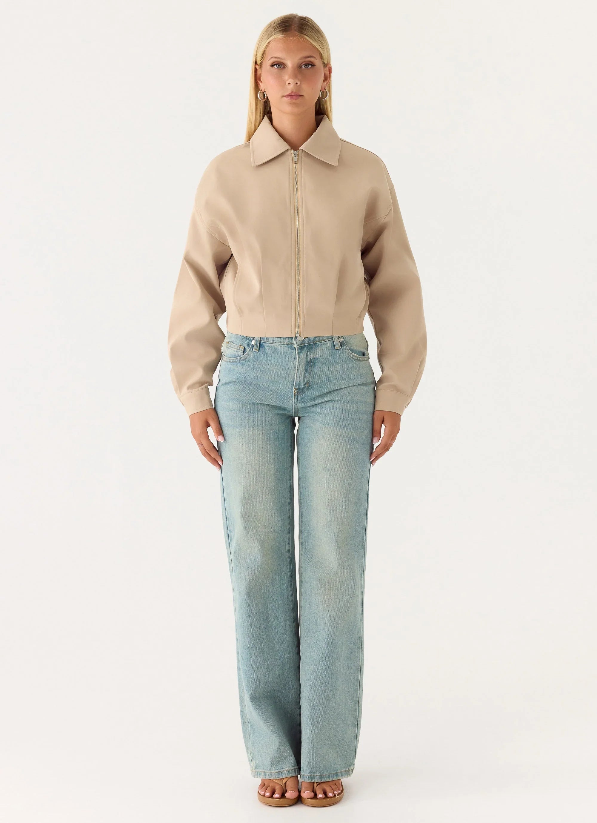 Ready To Go Jacket - Beige